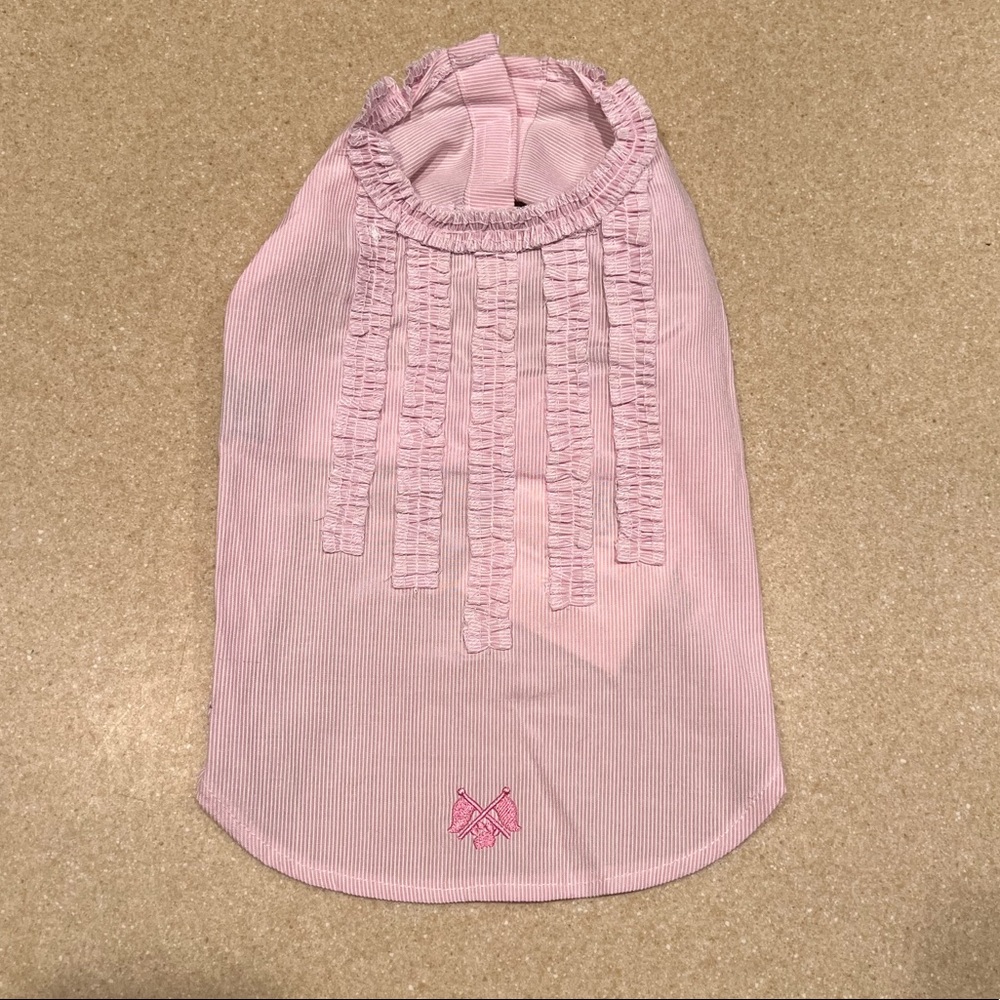 NWT La Maison De Puppy Ruffle Top - M